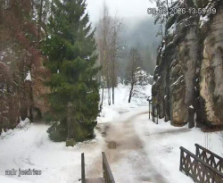 Vstup do skal, Pískovna