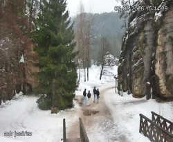 Vstup do skal, Pískovna