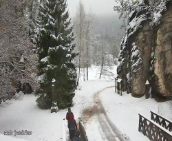 Vstup do skal, Pískovna