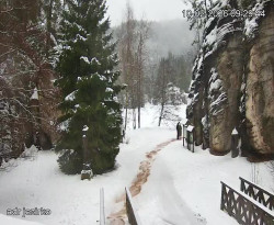 Vstup do skal, Pískovna