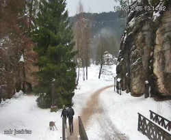 Vstup do skal, Pískovna