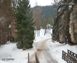 Vstup do skal, Pískovna