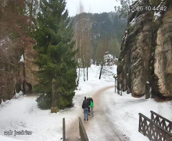 Vstup do skal, Pískovna