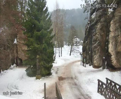 Vstup do skal, Pískovna