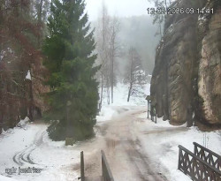 Vstup do skal, Pískovna