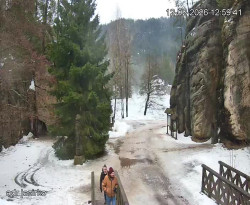 Vstup do skal, Pískovna