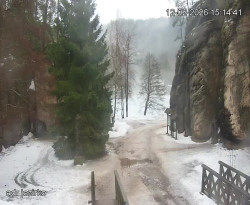 Vstup do skal, Pískovna