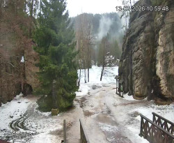 Vstup do skal, Pískovna