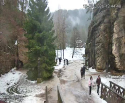 Vstup do skal, Pískovna