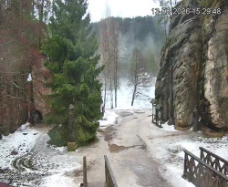 Vstup do skal, Pískovna