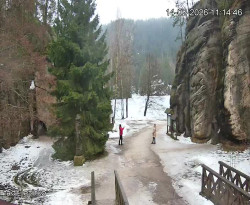 Vstup do skal, Pískovna