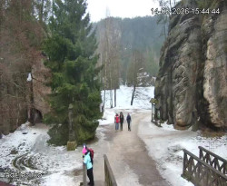 Vstup do skal, Pískovna