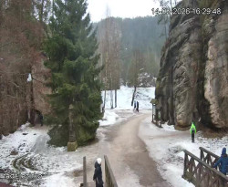 Vstup do skal, Pískovna