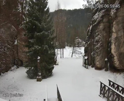 Vstup do skal, Pískovna