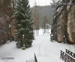 Vstup do skal, Pískovna