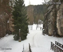 Vstup do skal, Pískovna