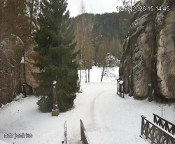 Vstup do skal, Pískovna