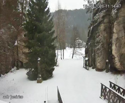 Vstup do skal, Pískovna