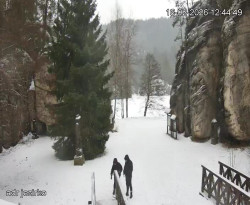 Vstup do skal, Pískovna