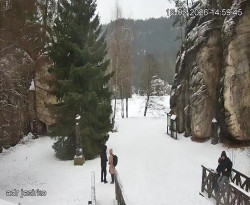 Vstup do skal, Pískovna