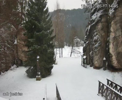 Vstup do skal, Pískovna