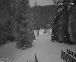 Vstup do skal, Pískovna