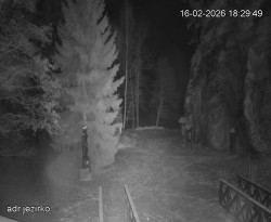 Vstup do skal, Pískovna