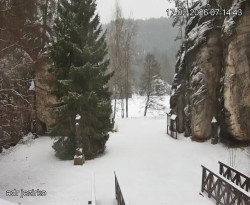 Vstup do skal, Pískovna