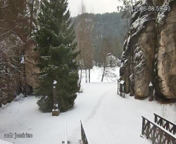 Vstup do skal, Pískovna