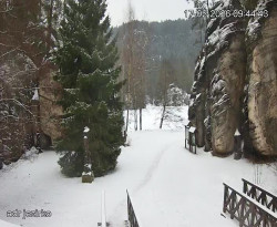 Vstup do skal, Pískovna