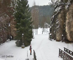 Vstup do skal, Pískovna