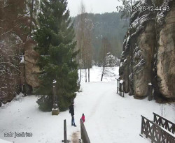 Vstup do skal, Pískovna