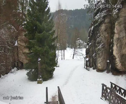 Vstup do skal, Pískovna