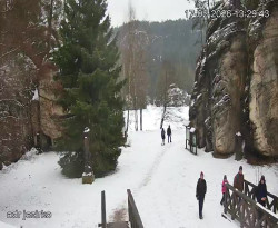 Vstup do skal, Pískovna