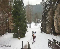 Vstup do skal, Pískovna