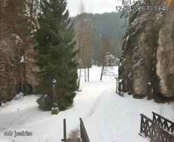 Vstup do skal, Pískovna