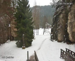 Vstup do skal, Pískovna