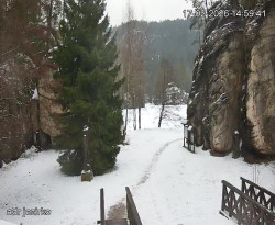 Vstup do skal, Pískovna