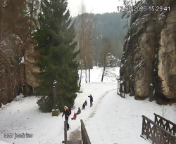 Vstup do skal, Pískovna