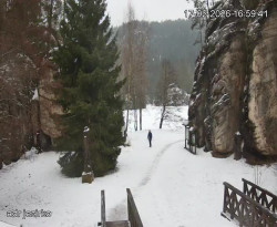 Vstup do skal, Pískovna