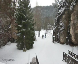 Vstup do skal, Pískovna