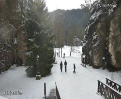 Vstup do skal, Pískovna