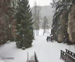 Vstup do skal, Pískovna