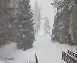 Vstup do skal, Pískovna