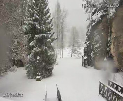 Vstup do skal, Pískovna