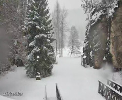 Vstup do skal, Pískovna