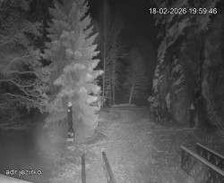 Vstup do skal, Pískovna