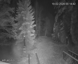 Vstup do skal, Pískovna