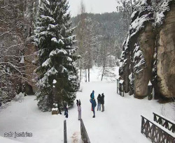 Vstup do skal, Pískovna