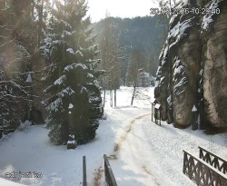 Vstup do skal, Pískovna